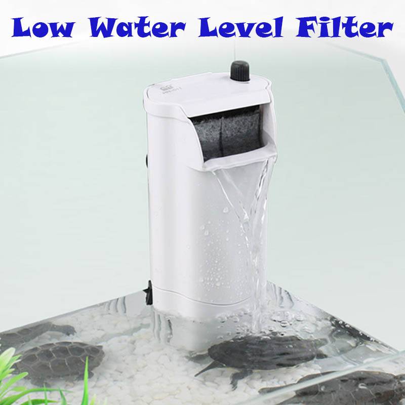 Low water level filter for turtle, crab, Pet Supplies, Homes & Other