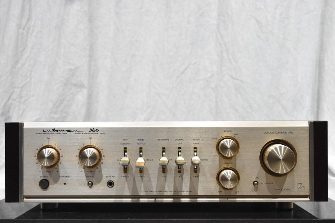 ラックスマン LUXMAN 真空管式コントロールアンプ CL-360 動作品です！