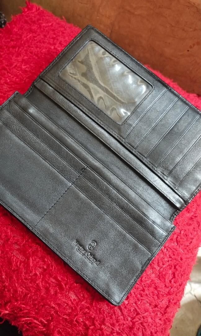 MARINO ORLANDI GENUINE LEATHER LONG WALLET FOR MEN