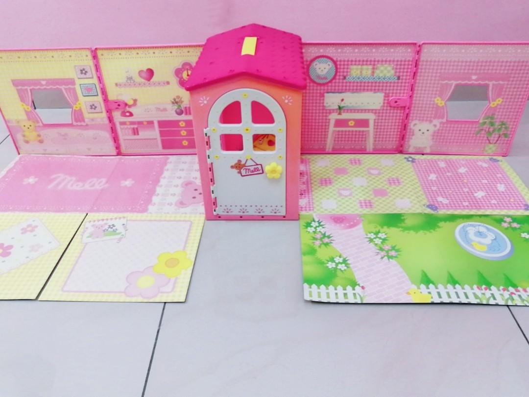 mell chan doll house toy