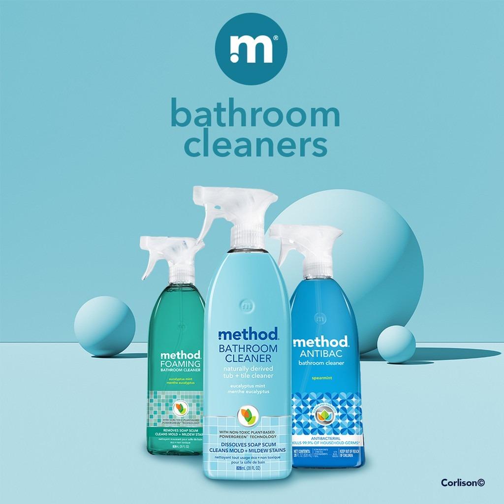 Method foaming bathroom cleaner 828ml Eucalyptus Mint, Furniture