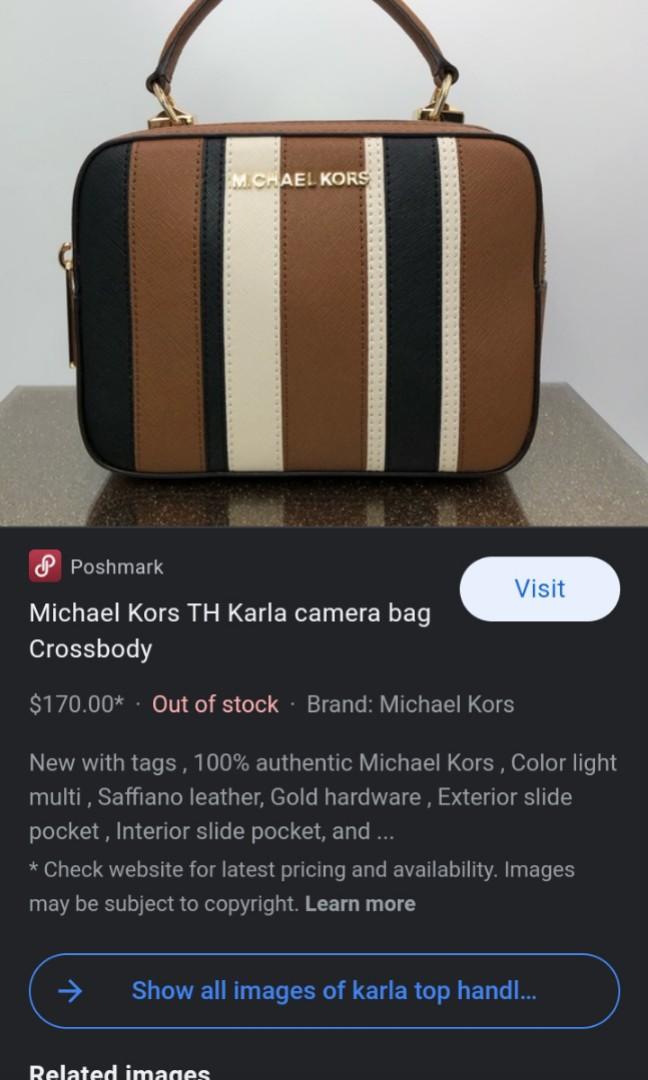Michael kors discount karla camera bag