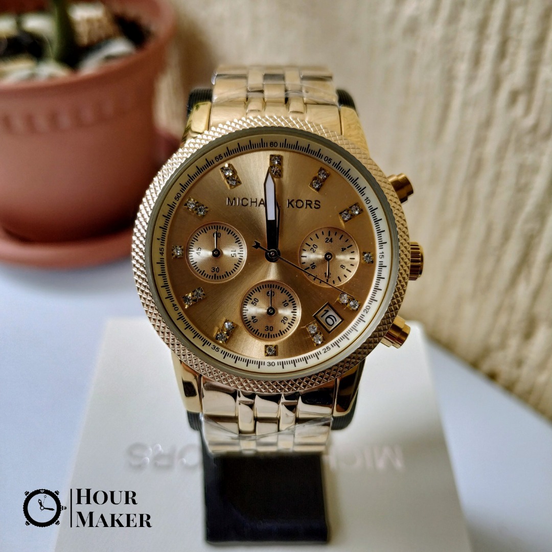 MICHAEL KORS MK5676 Ritz Chronograph Gold tone Ladies