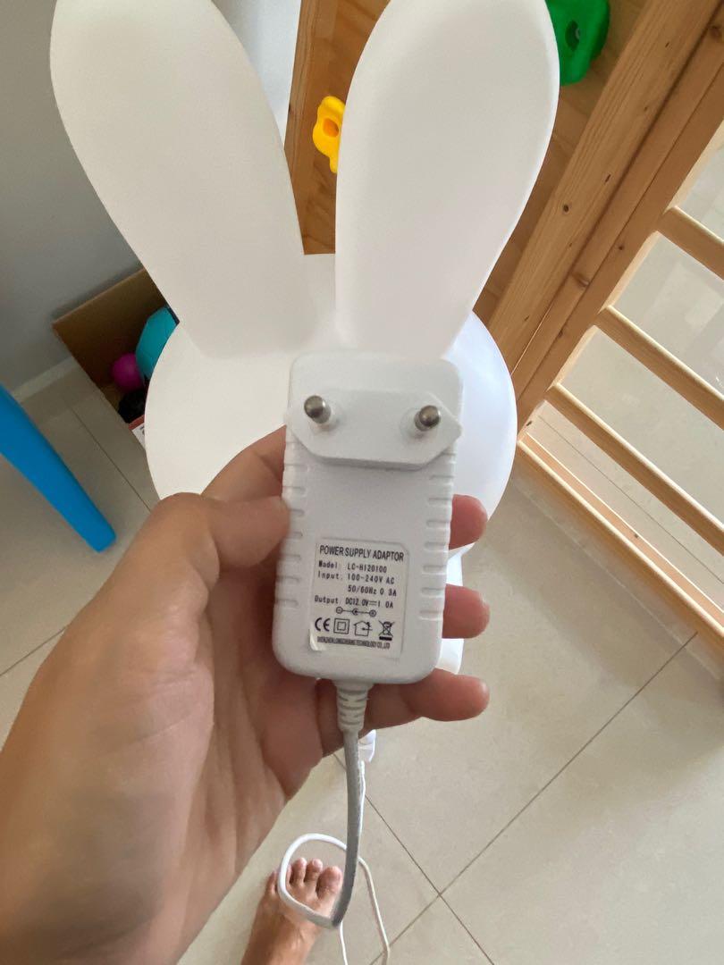 Miffy Floor Lamp with dimmer. 70cm height, Babies & Kids, Baby Nursery