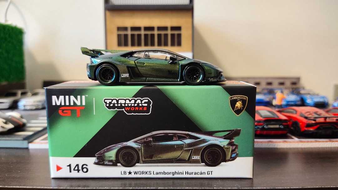 Mini GT X Tarmac Works #146 LB Works Lamborghini Huracan GT Magic ...