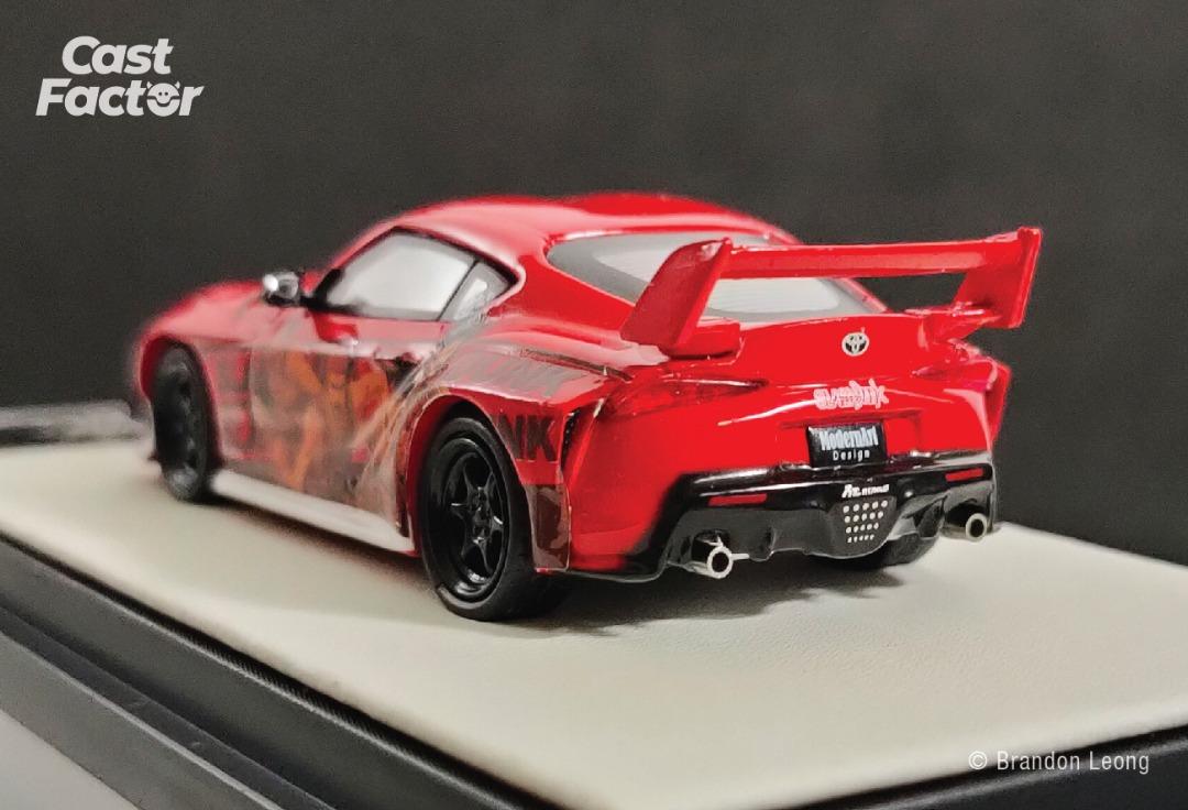 Collection TakaraTomy 1/64 Toyota GR Supra - Jeu Complet De 5 Voitures Miniatures