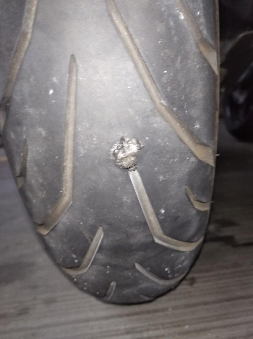 Motorcycle onsite tire patching, Motorcycles, Motorcycle Accessories