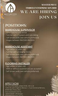 MP BATU PAHAT HIRING