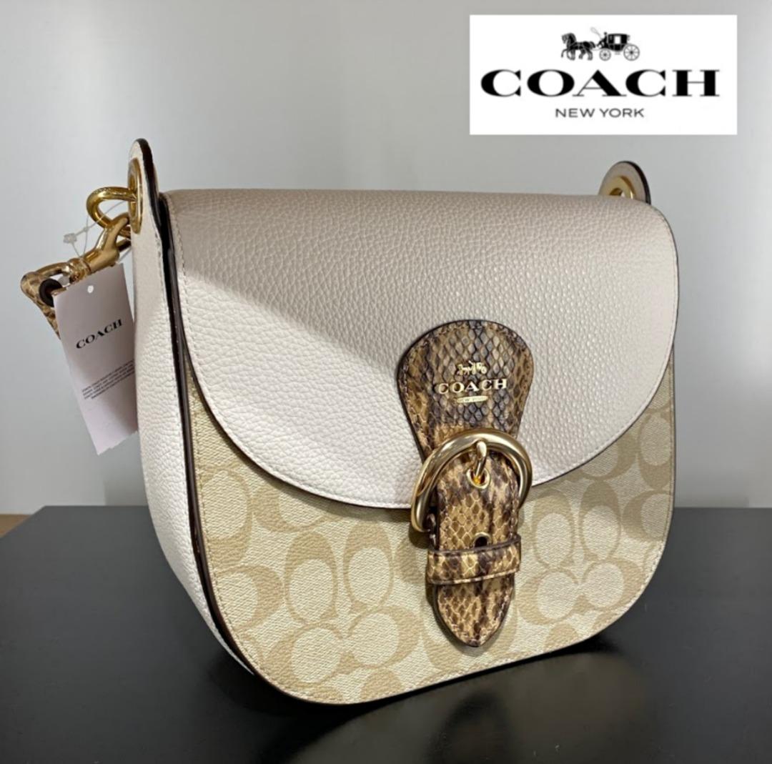coach kleo carryall in signature canvas