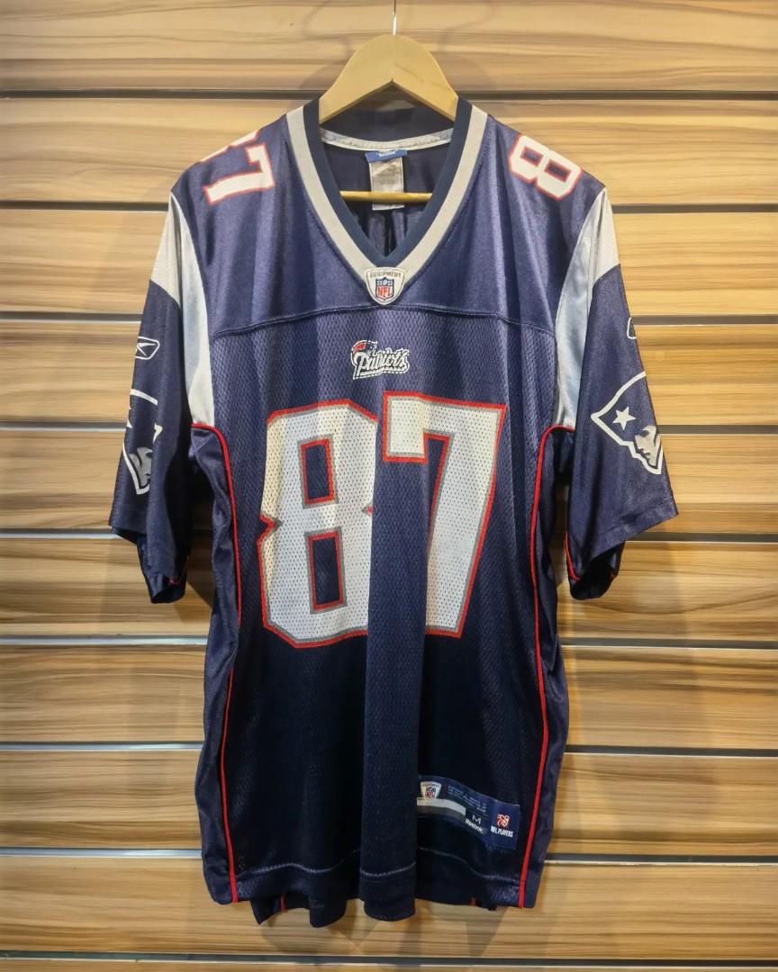 NFL PATRIOTS REEBOK ROBERT JAMES GRONKOWSKI 87 JERSEY Men s