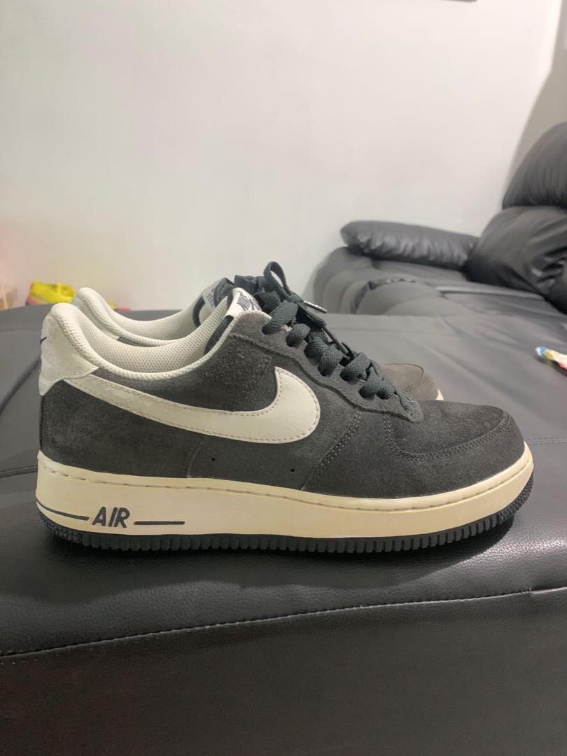 cool grey suede air force 1