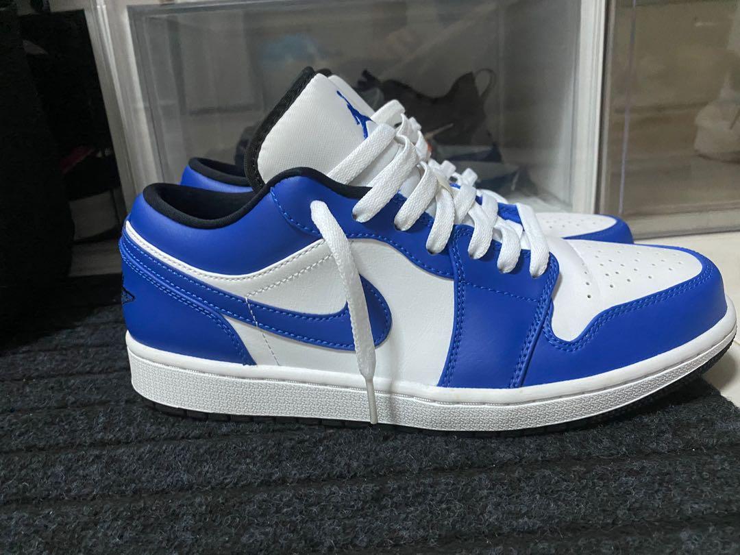 Nike Air Jordan 1 Low Game Royal, Men's Fashion, Footwear, Sneakers on  Carousell