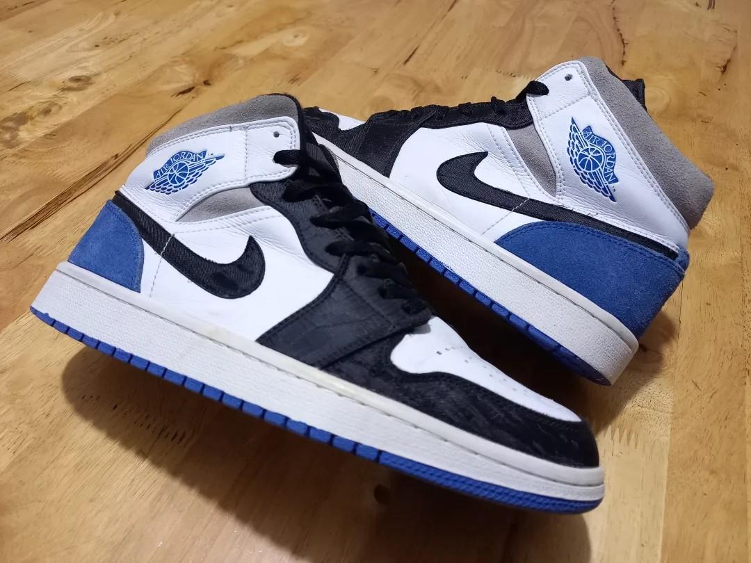 aj1 mid union blue