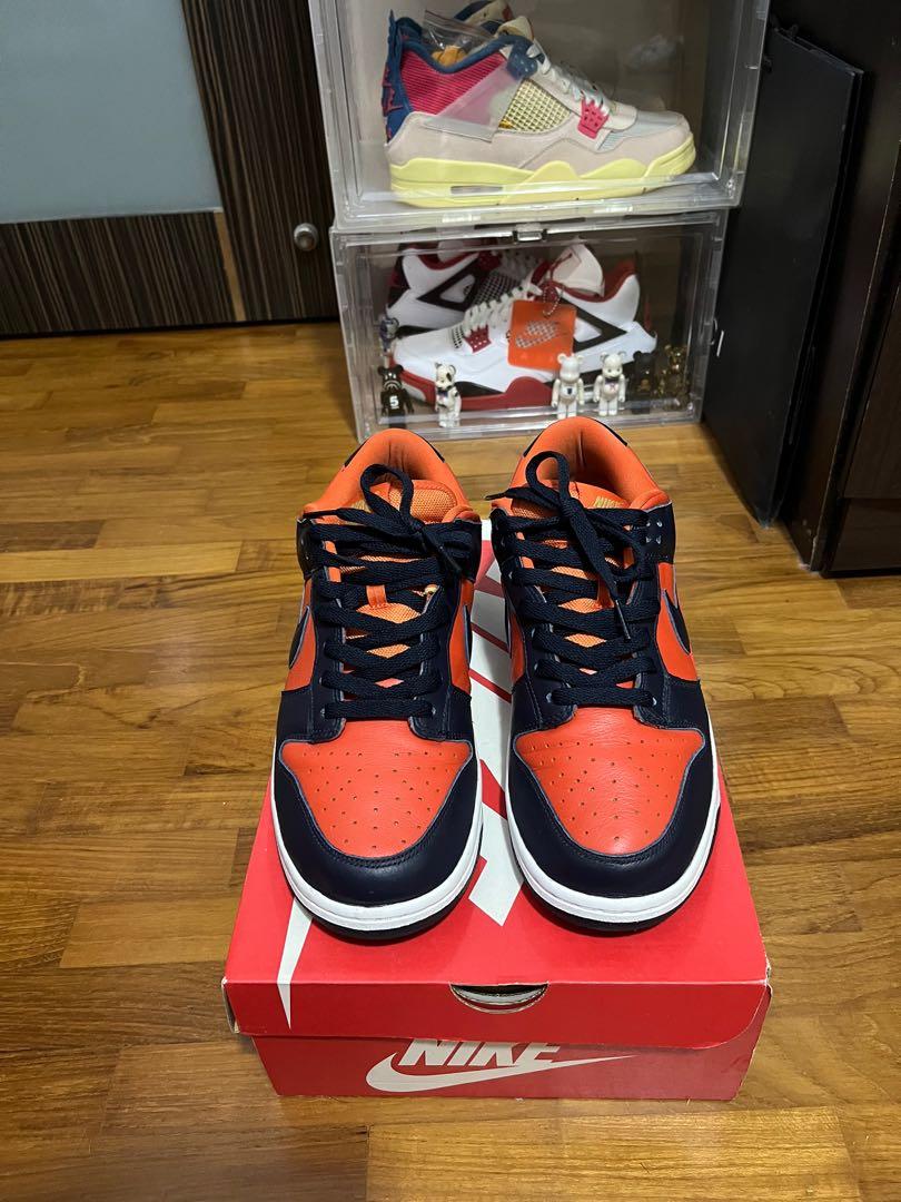 Nike dunk Low champs colours Men s Fashion Footwear Sneakers on Carousell