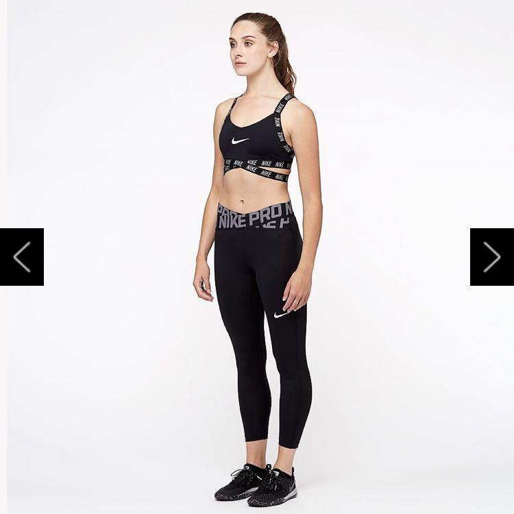 Nike Indy Logo Cross-back Sports Bra, Women's Fashion, Activewear on  Carousell