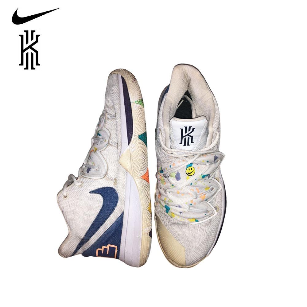 Kyrie white denim store
