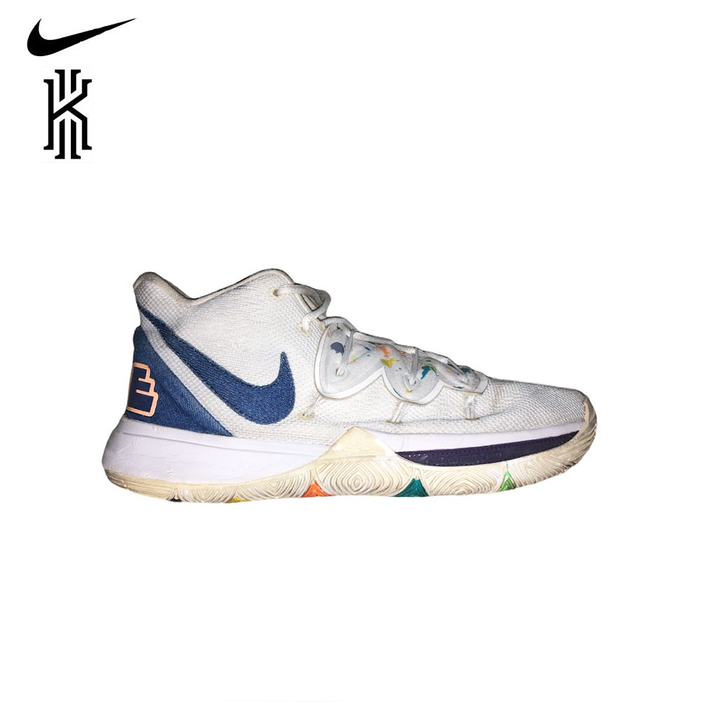 Kyrie 5 white sale denim