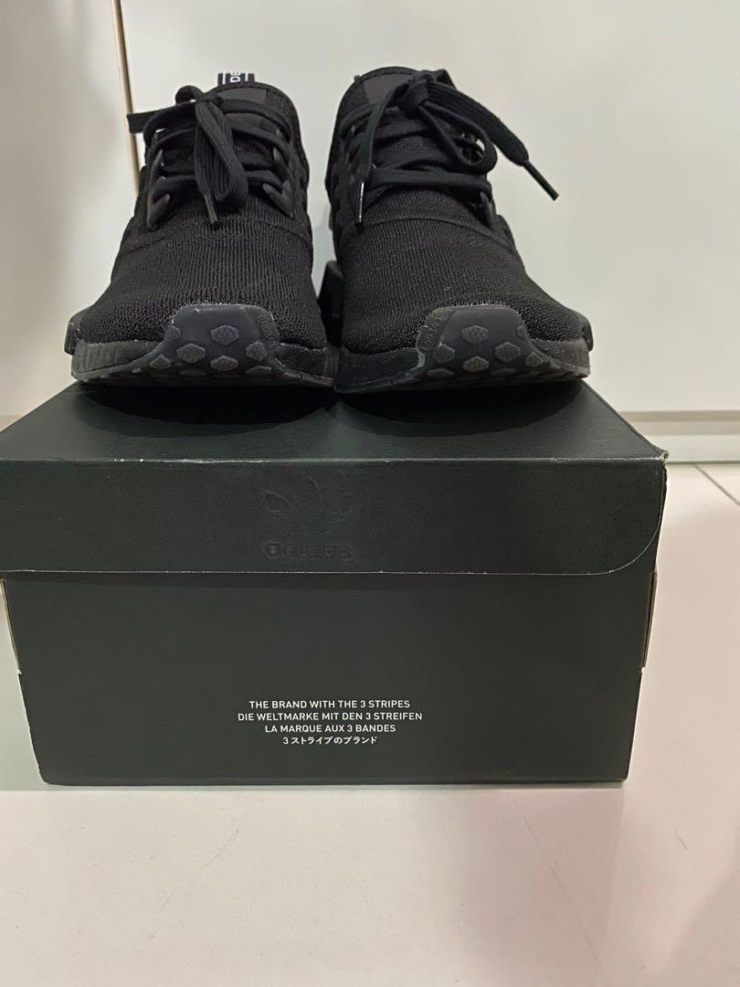 Full black nmd sale