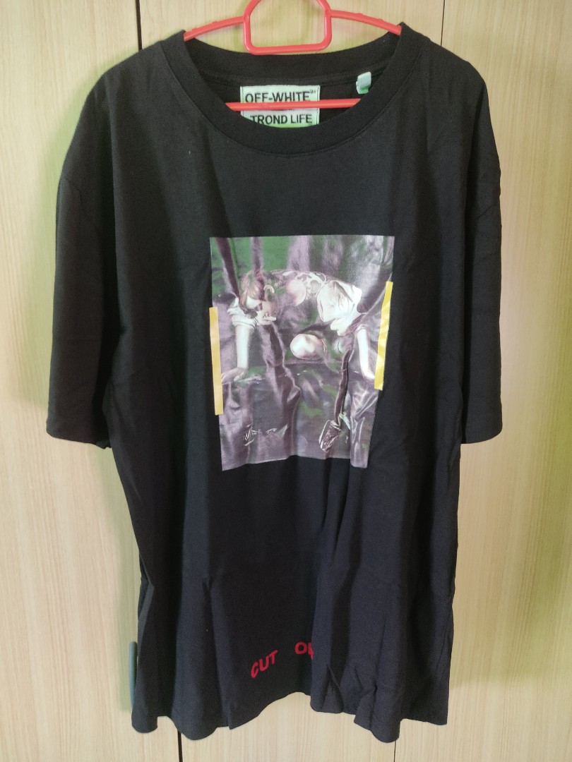 Off white trond on sale life t shirt