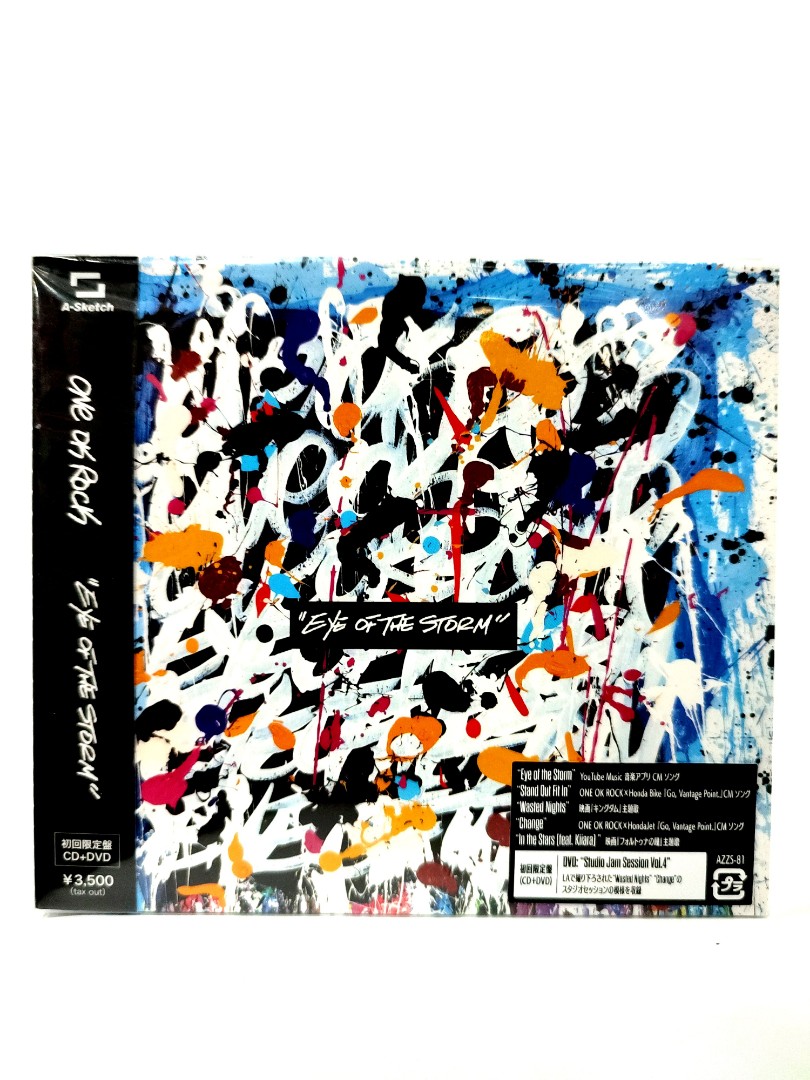 新しく着き ONE - OK ROCK ROCK Eye - of 邦楽 the Storm OK CD＋DVD 