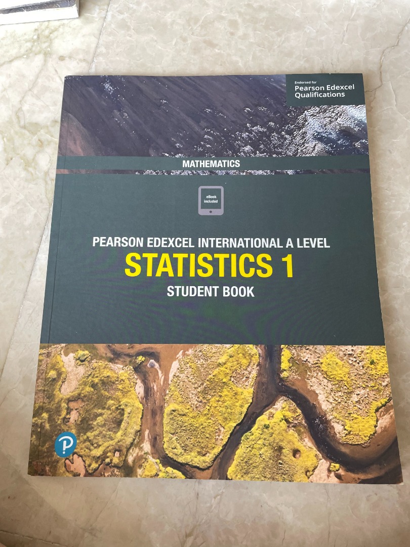 PEARSON EDEXCEL A LEVEL MATHS STATISTICS 1 STUDENT BOOK, Hobbies & Toys ...