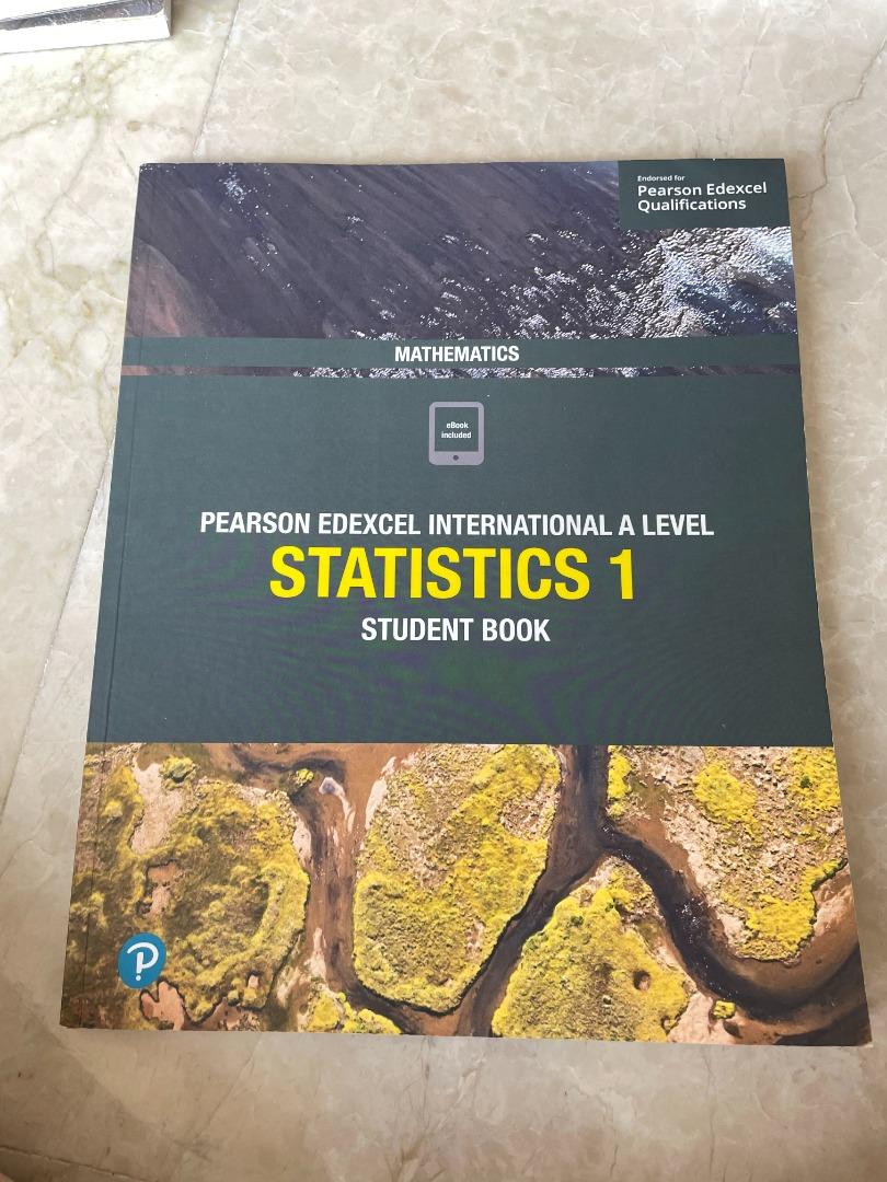 PEARSON EDEXCEL A LEVEL MATHS STATISTICS 1 STUDENT BOOK, Hobbies & Toys, Books & Magazines