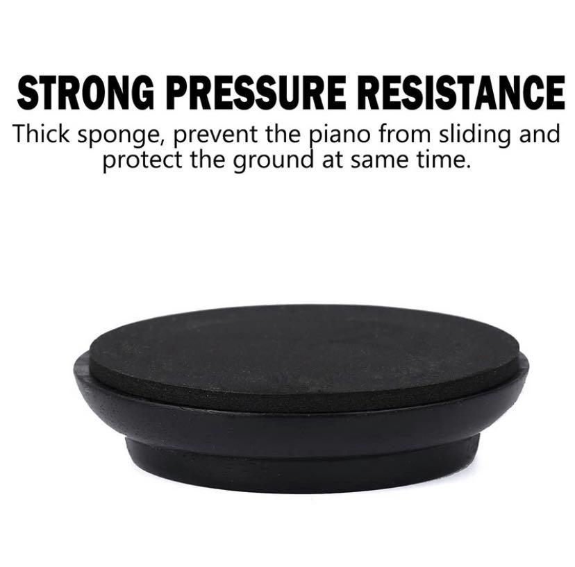 Piano Caster Cups Piano Wheels Upright Piano Leg Foot Pads Protectors