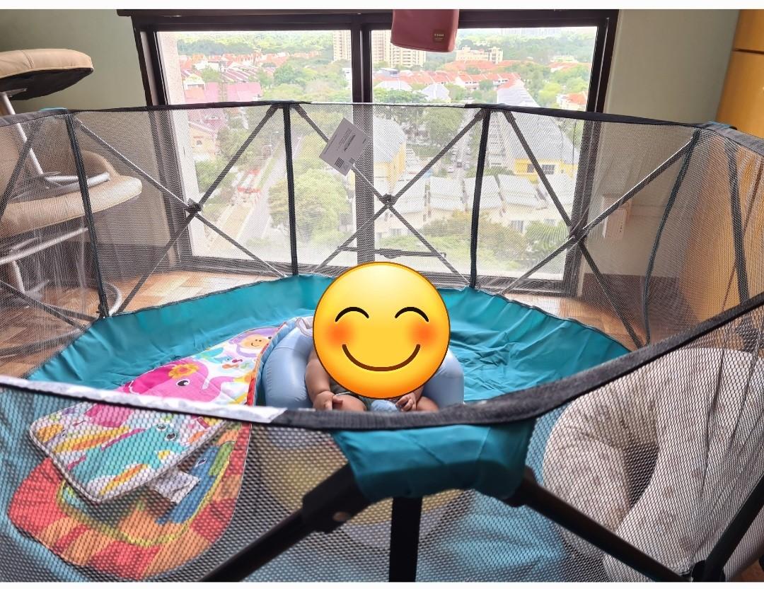 Eight panel my deals play portable playard