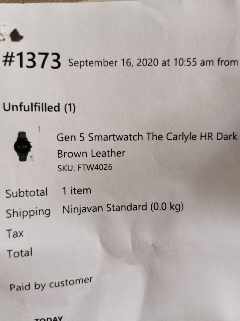 Fossil carlyle hr on sale gen 5 test