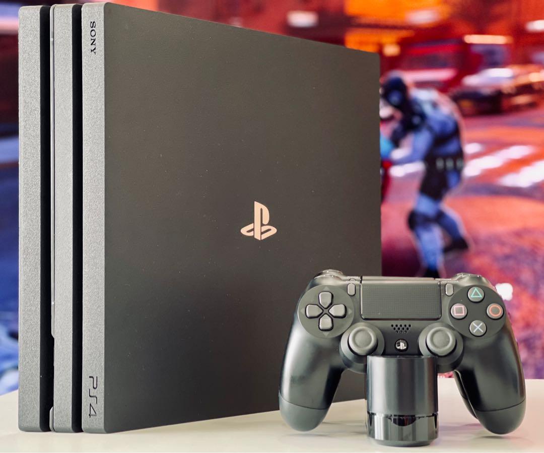 PS4 Pro (CUH-7100) with accessories for sale
