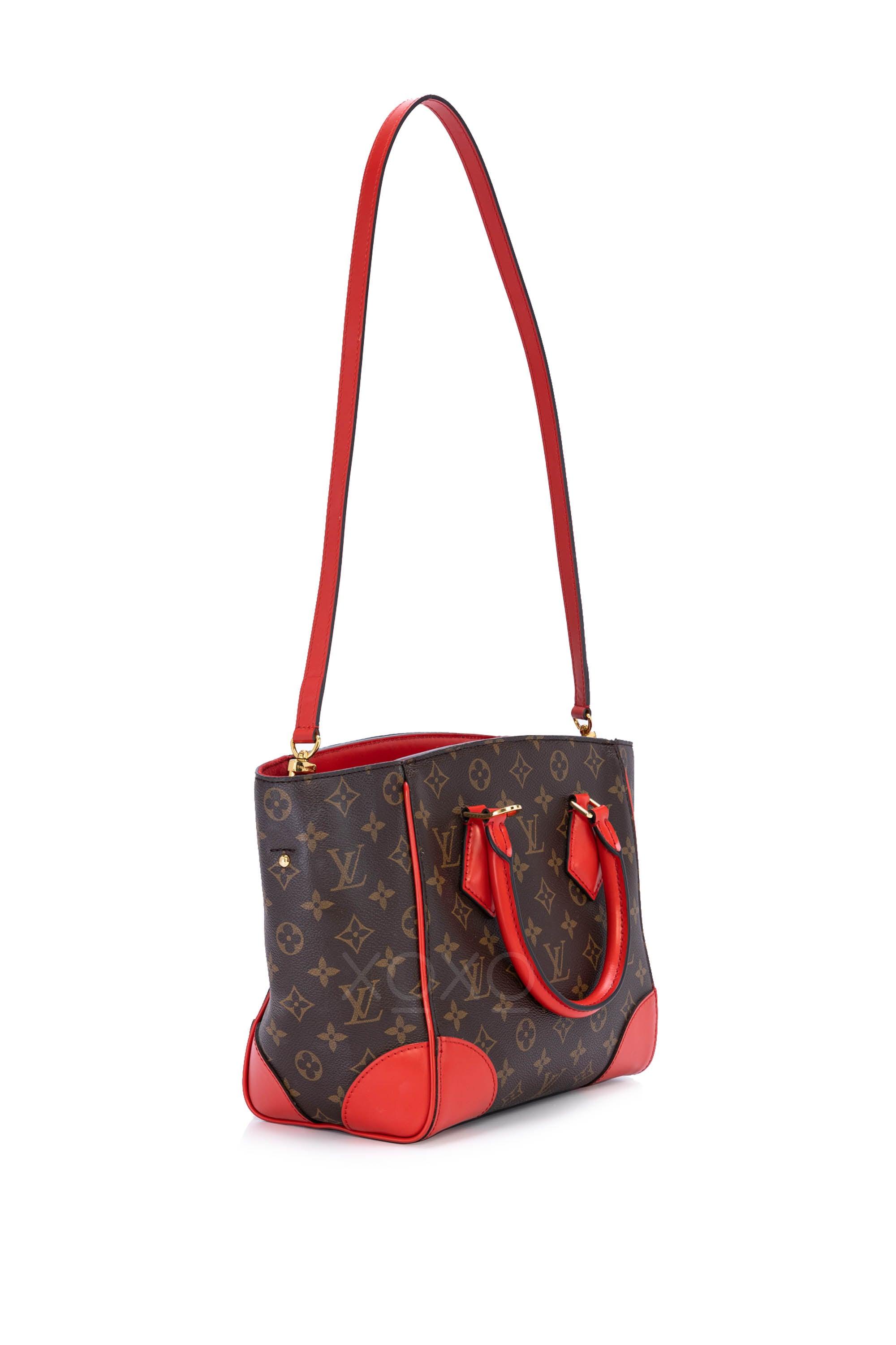 LOUIS VUITTON Phenix Monogram Canvas Shoulder Handbag Brown-US