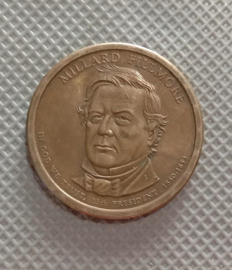 Millard Fillmore Dollar Coin