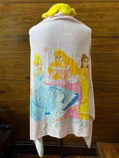 princess bath robe towel
