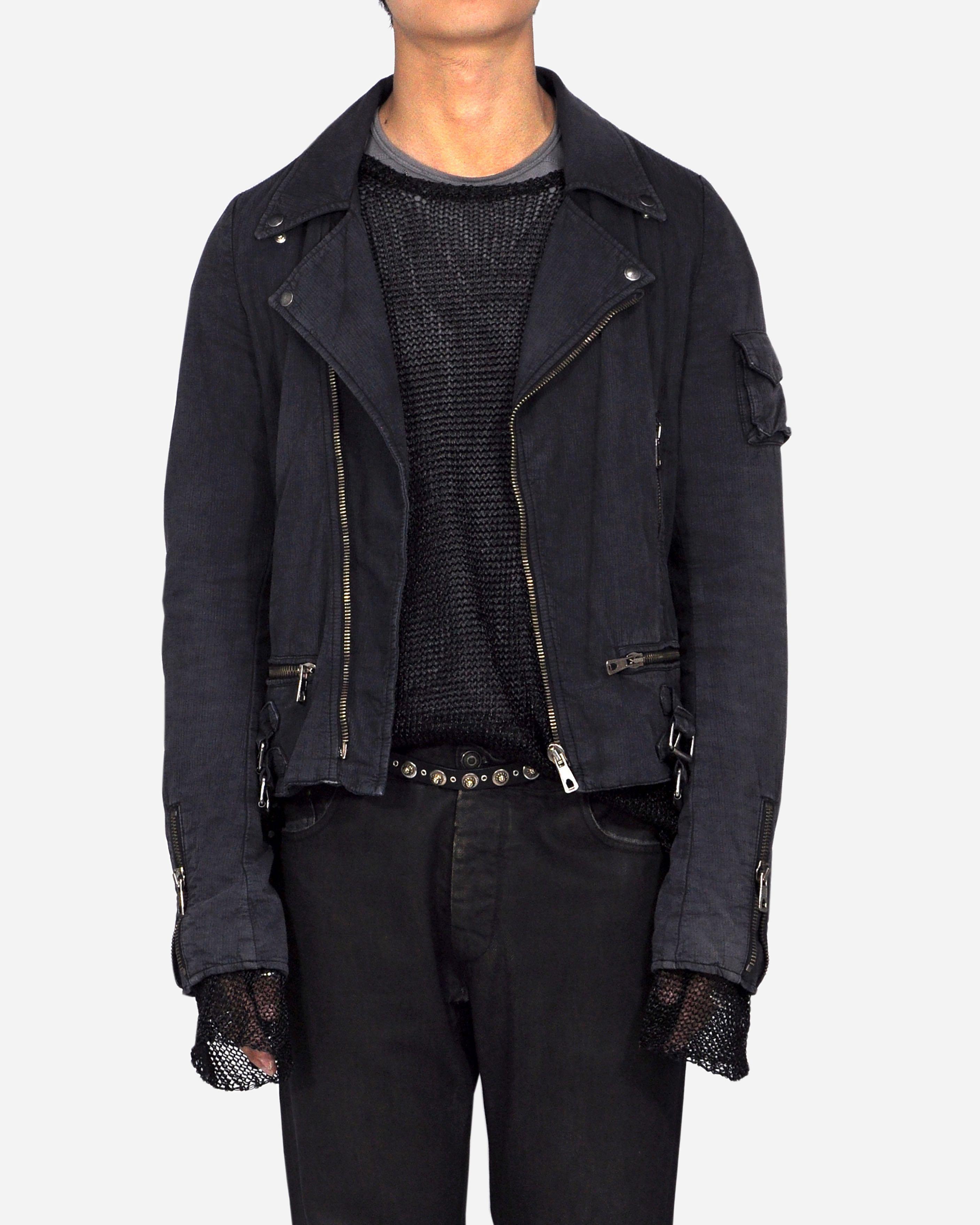 Raf simons leather jacket best sale