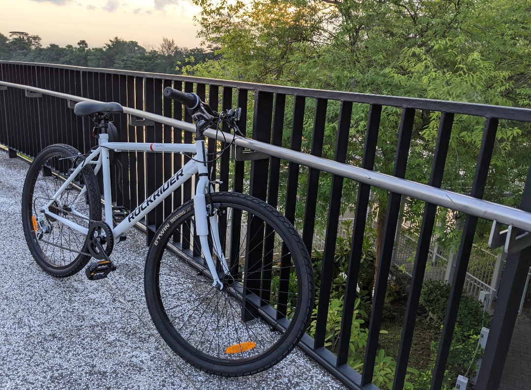 Rockrider ST 30 Mountain Bike - White, Sports Equipment, Bicycles ...