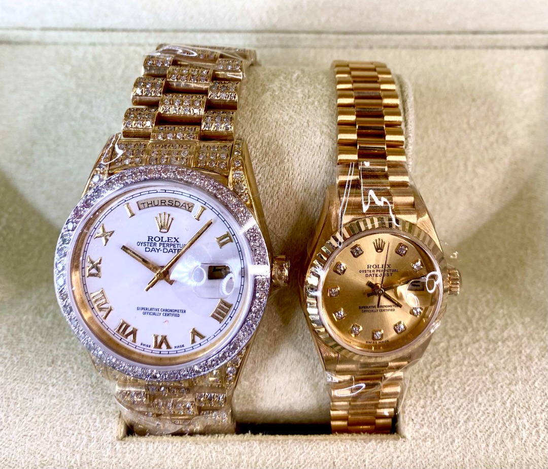 National Day Special Rolex Couples Watch Promotion Luxury