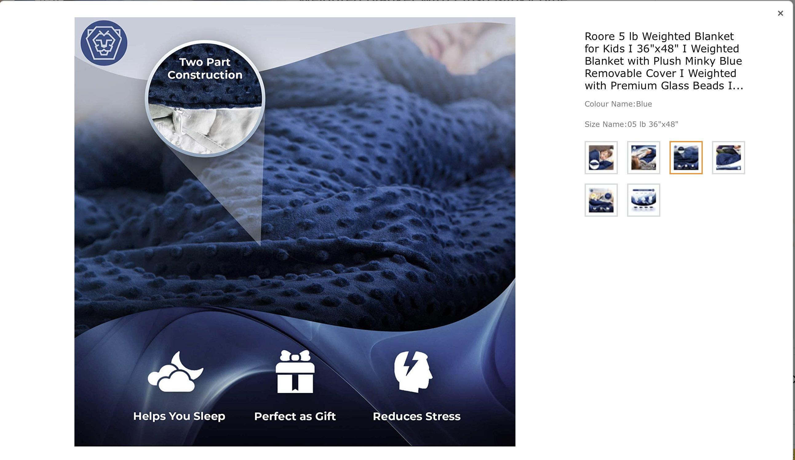 Roore weighted blanket 2025