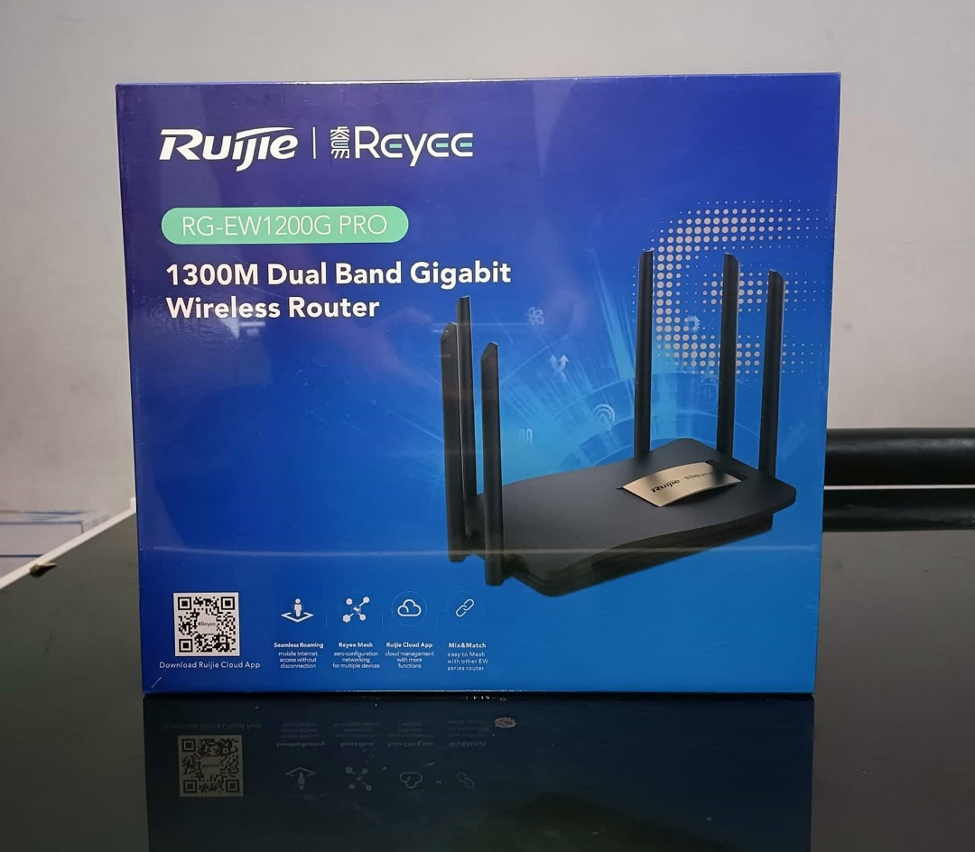 Ruijie-Reyee RG-EW1200G PRO 1300M Dual-band Gigabit Wireless Router ...