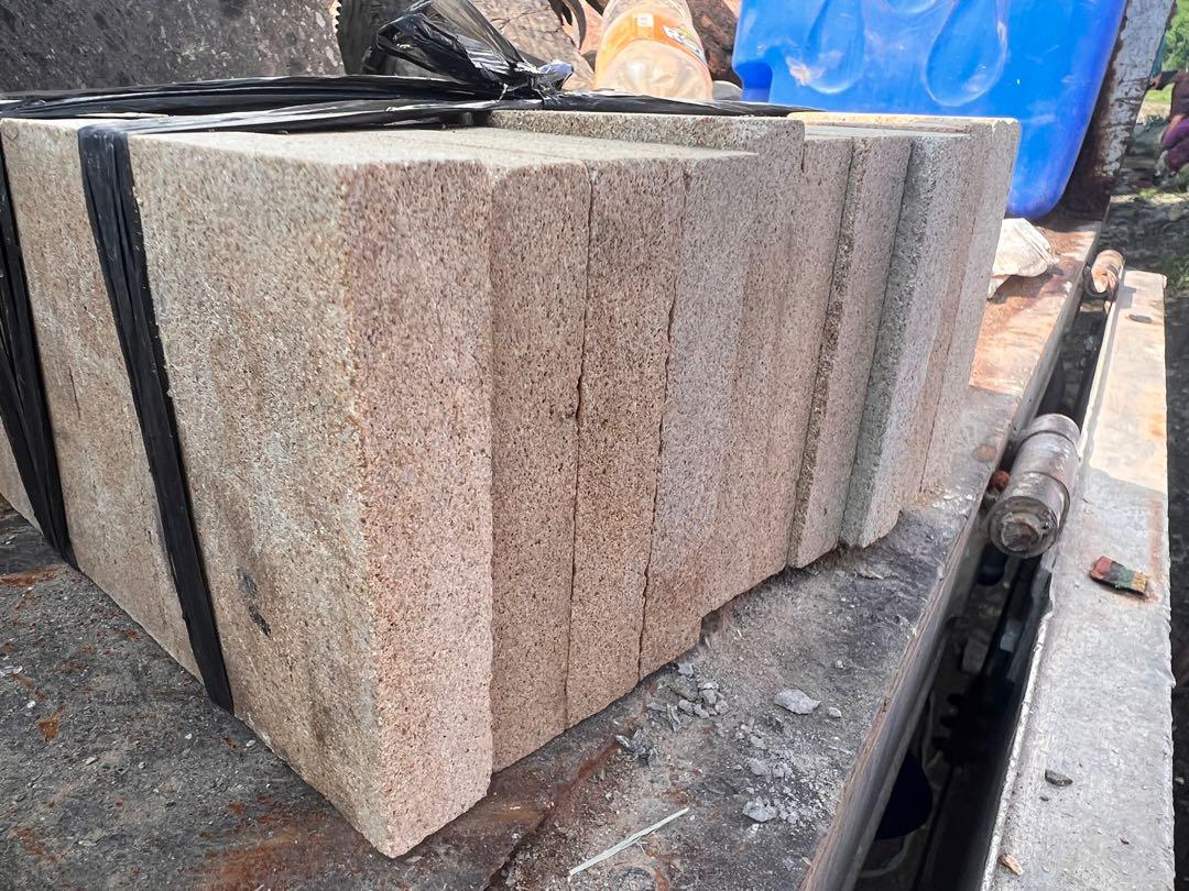 Sandstone (Category: Construction & Building Materials) located in Santa Maria. Submitted by rcjoycestonetrading (Listing ID 1175089604, Image 3). Description: For wall cladding. 4x8 “ Sold per sqm ✅Supplier: All kinds of landscaping and finishing materials.(Pebbles,Piedra,boulders woodstones,adobe,ara-al, & more). ✅Manufacturer: All types/designs of pavers/paving blocks, garden stepping stones & diamond grass pavers 💬📞 0 9 1 7 5 7 6 0 0 9 6 .