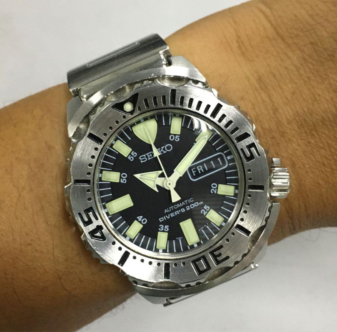 Seiko Monster 1st gen, Men's Fashion, Watches & Accessories, Watches on  Carousell
