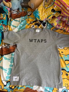 SELL) WTAPS College SS Cotton GRAY size 3, 男裝, 上身及套裝, T