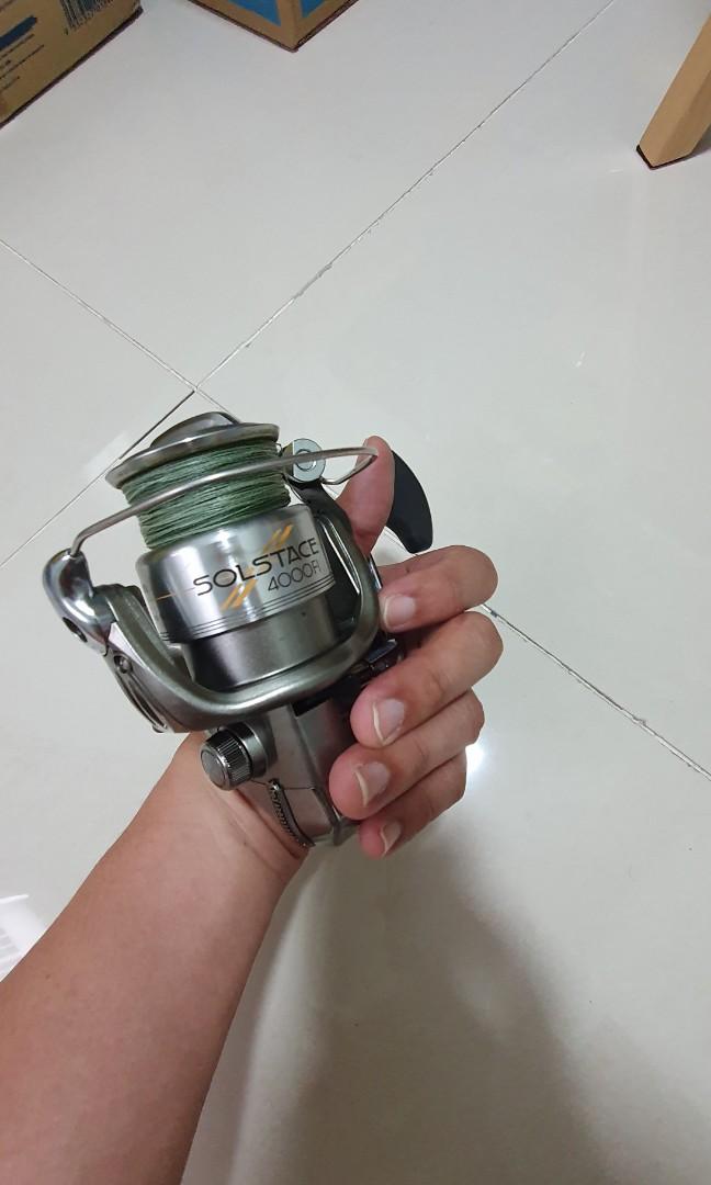 Shimano Solstace 4000 FI Front Spin Cast Reel - S-Arm Cam Ported