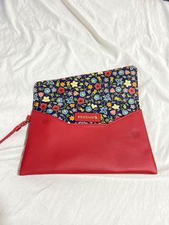 SIA Red Wristlet Pouch