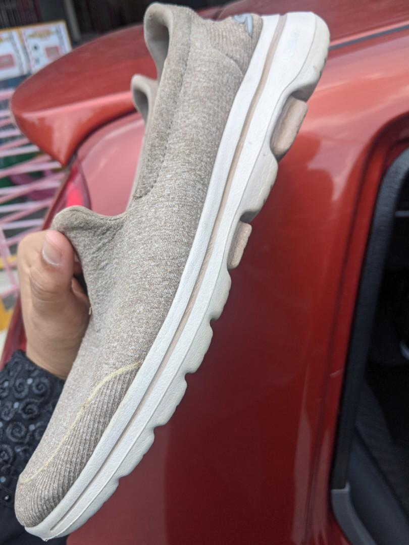 Skechers go walk 5 super sock Taupe Women s Fashion Footwear