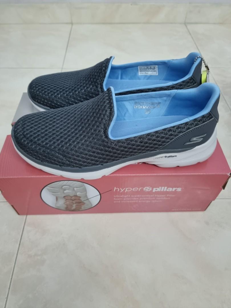 Skechers Go Walk 6 Gray Blue