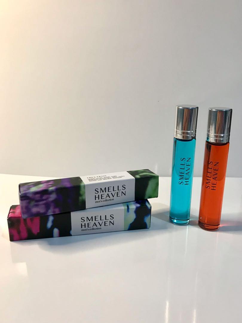 Heaven's new arrivals smell perfume