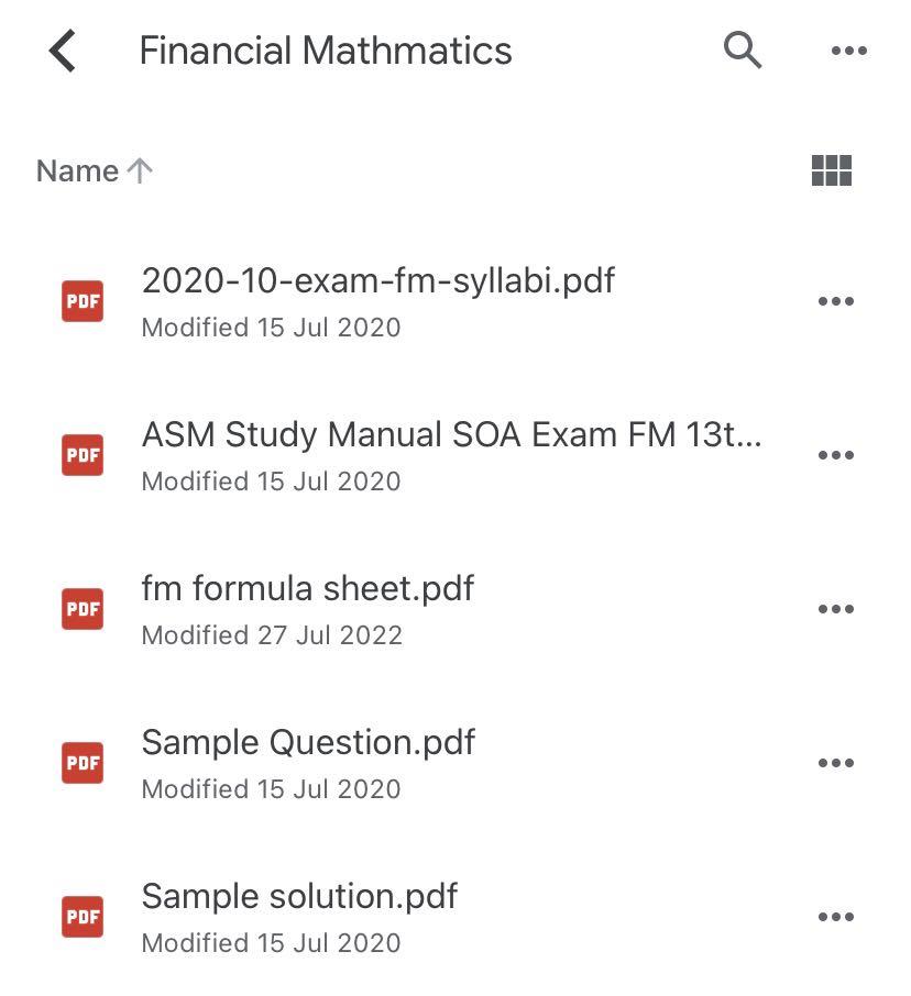 Soa Exam P Fm Ifm Srm Asm Manual 電子版 其他 其他 Carousell