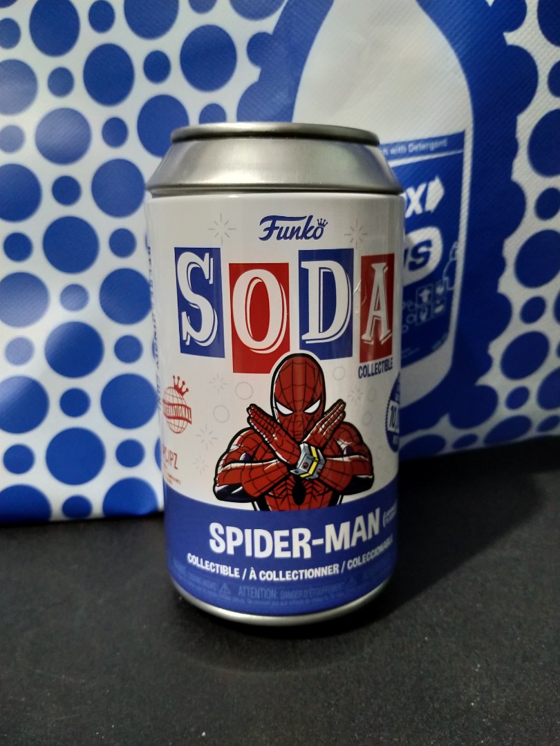 Spiderman Soda, Hobbies & Toys, Toys & Games on Carousell