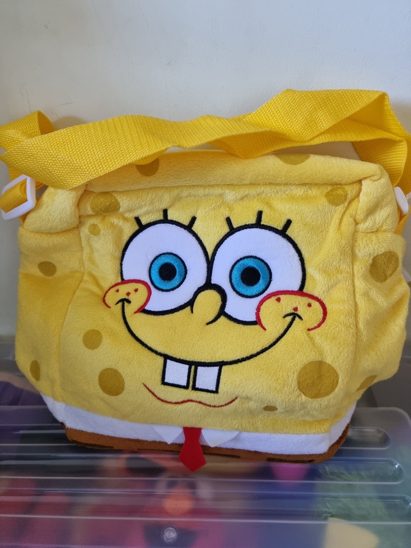 Spongebob bag, Hobbies & Toys, Travel, Travel Essentials & Accessories ...