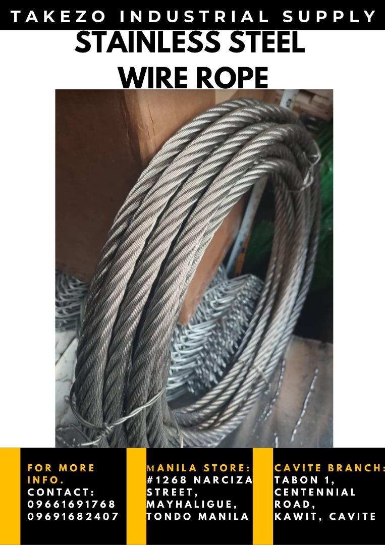 Stainless Steel Wire Rope, Commercial & Industrial, Industrial